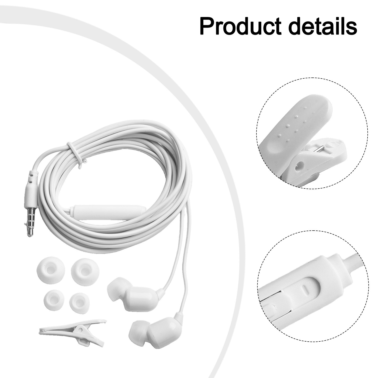 Superior Stereo Music with Extra Long Cables Wired Earbuds with Powerful Bass - Picture 29 of 31