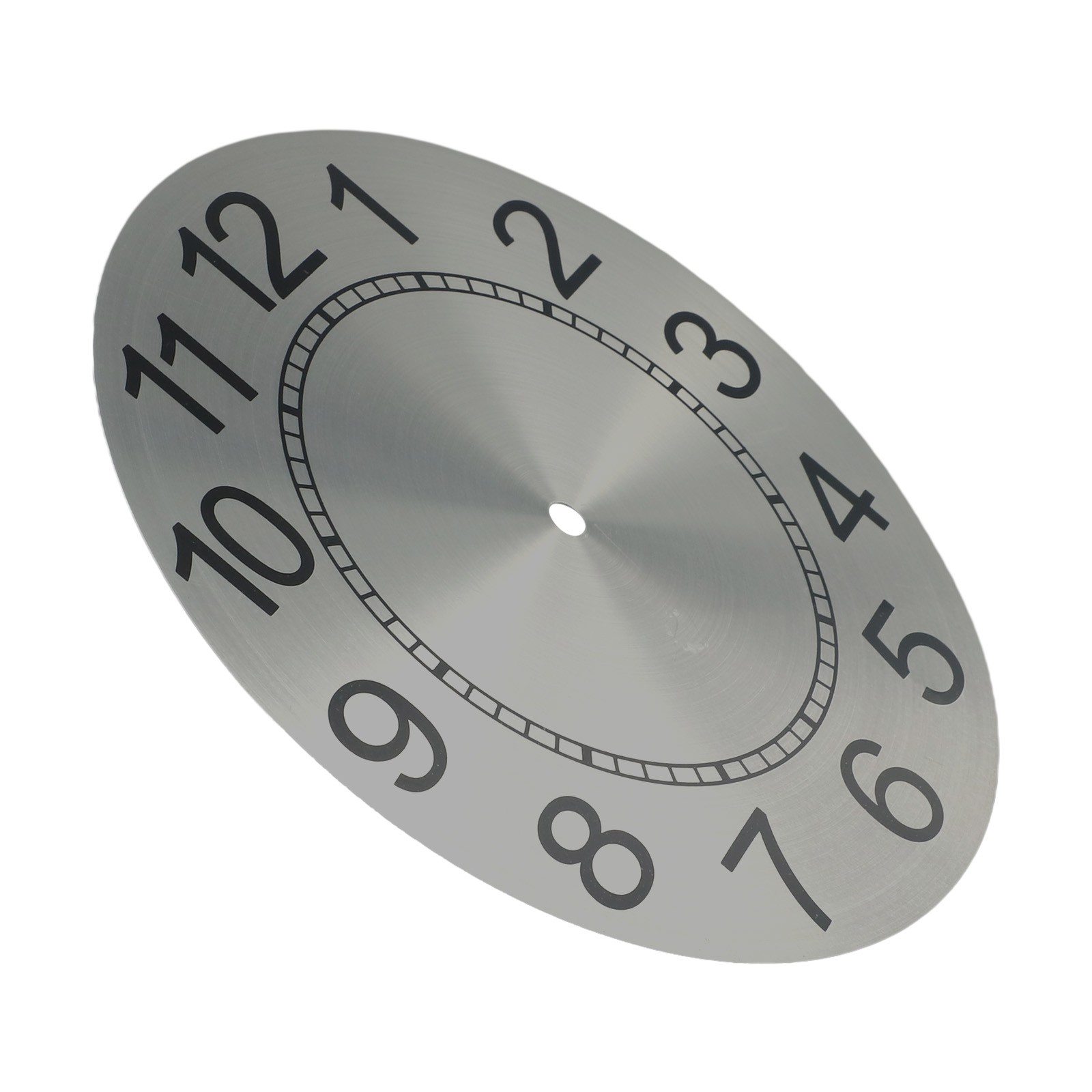 Pristine Appearance Clock Dial Face Replacement Arabic Numeral 9 5In Aluminium