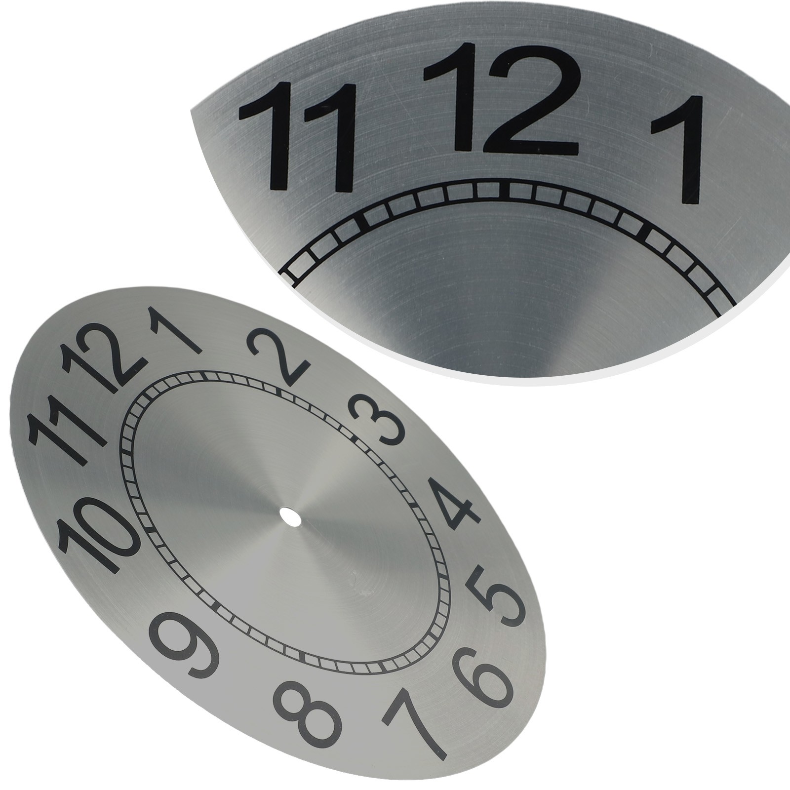 9.5 Inch Clock Face Aluminum Plate Clear Numerals Durability Fading Resistant - Picture 22 of 24