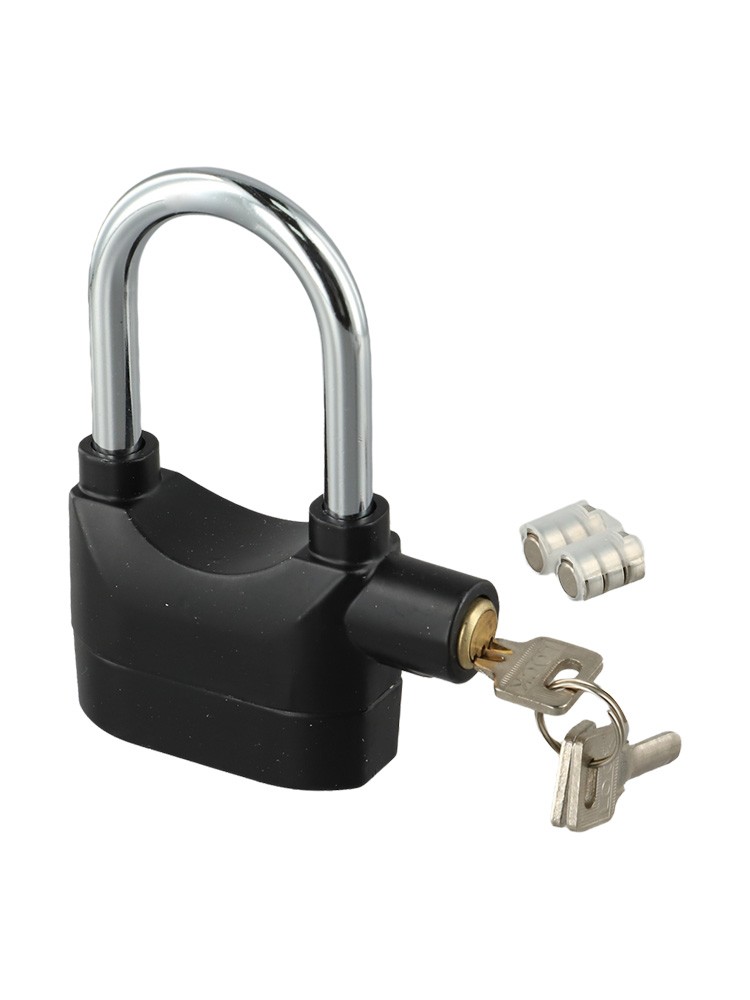 High Visibility Alarm Padlock 110dB Waterproof for Added Security Outdoors - Picture 32 of 36