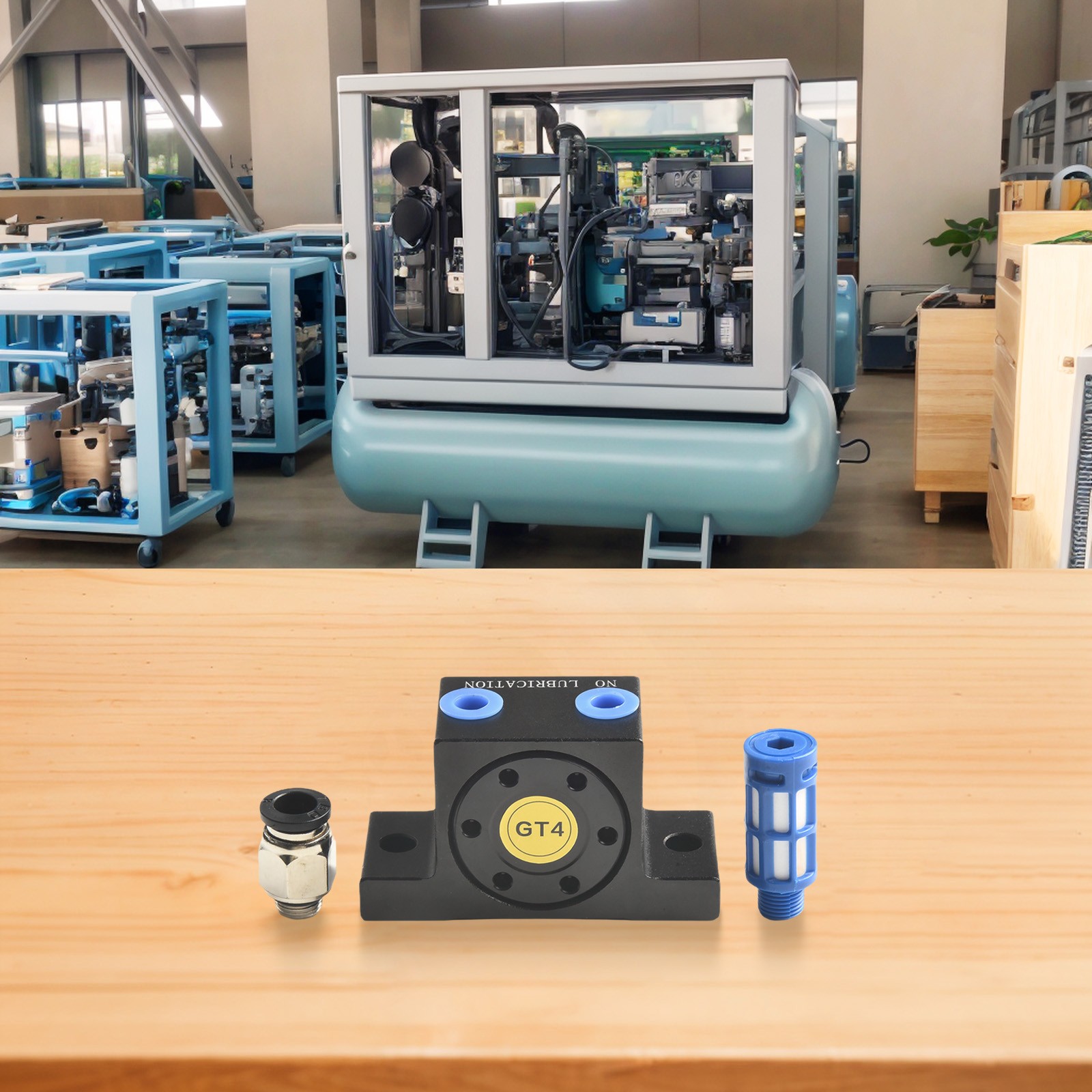 Turbinenantrieb Pneumatischer Vibrator zur Siloentleerung und Materialverteilung - Bild 17 von 24