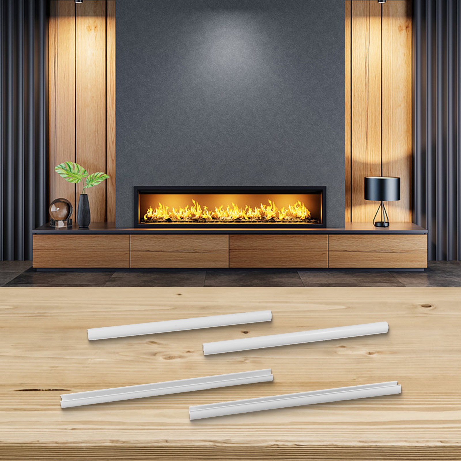 Lot de soldes 4 couvercles de tuyaux de radiateur dam??lioration de lhabitat tailles