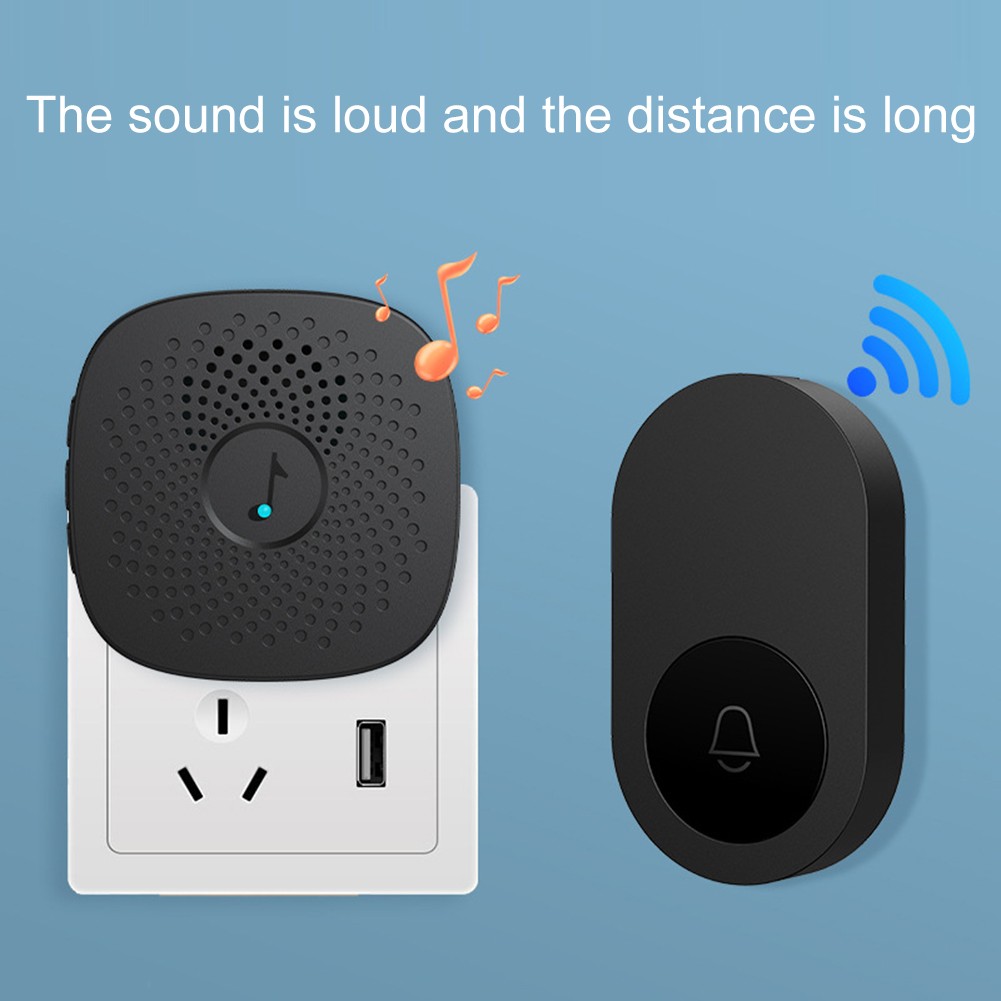 Long Range USB Wireless Doorbell with 38 Songs and Adjustable Sound Levels - Picture 29 of 41