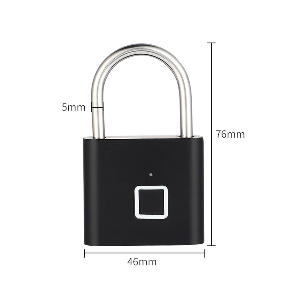 Fingerprint Recognition Padlock with Robust Stainless Steel Components - Picture 18 of 23