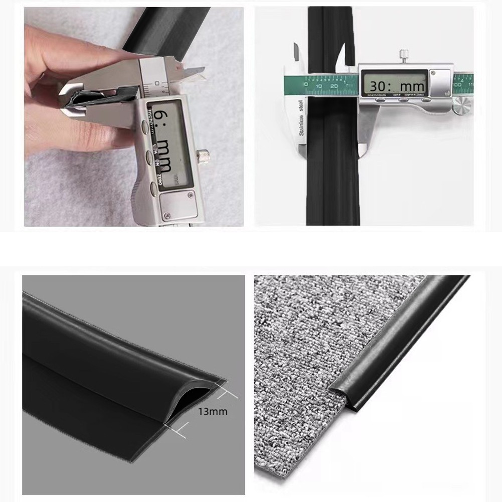 Seamless Safety with TPE Carpet Edge Transition Strip Measuring 10M Long