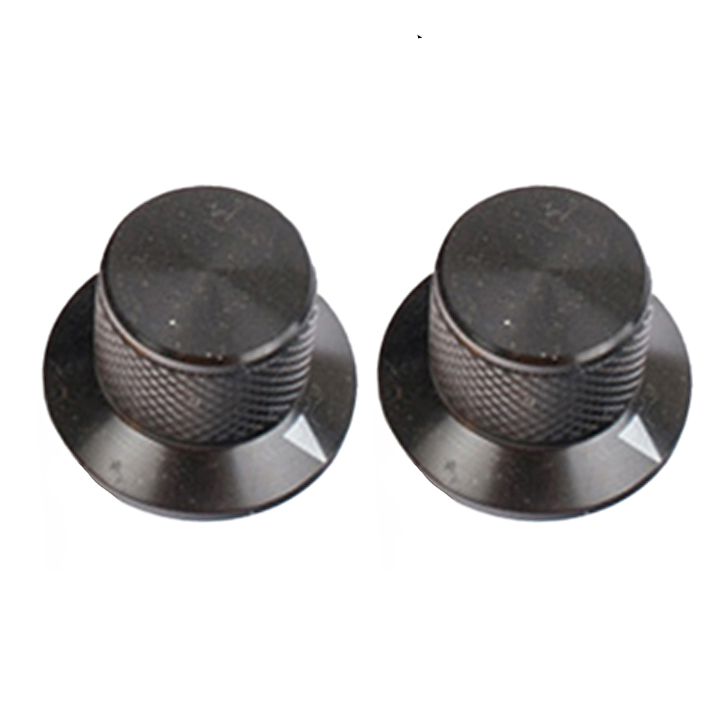 Enhance Your Audio Experience with 2pc Aluminum Potentiometer Knob Button Hat