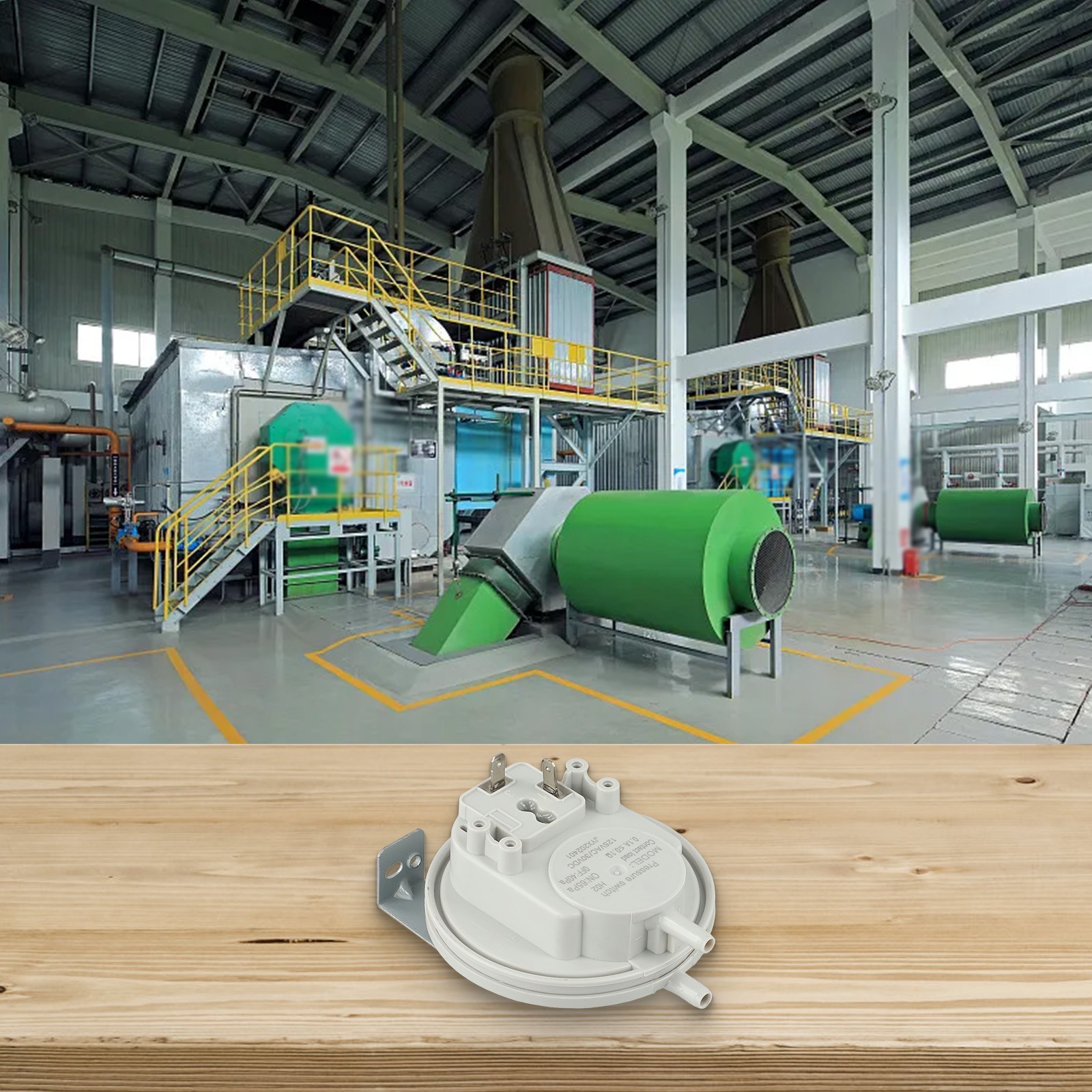 Premium Material Air Pressure Switch for Gas Boilers Reliable and Practical
