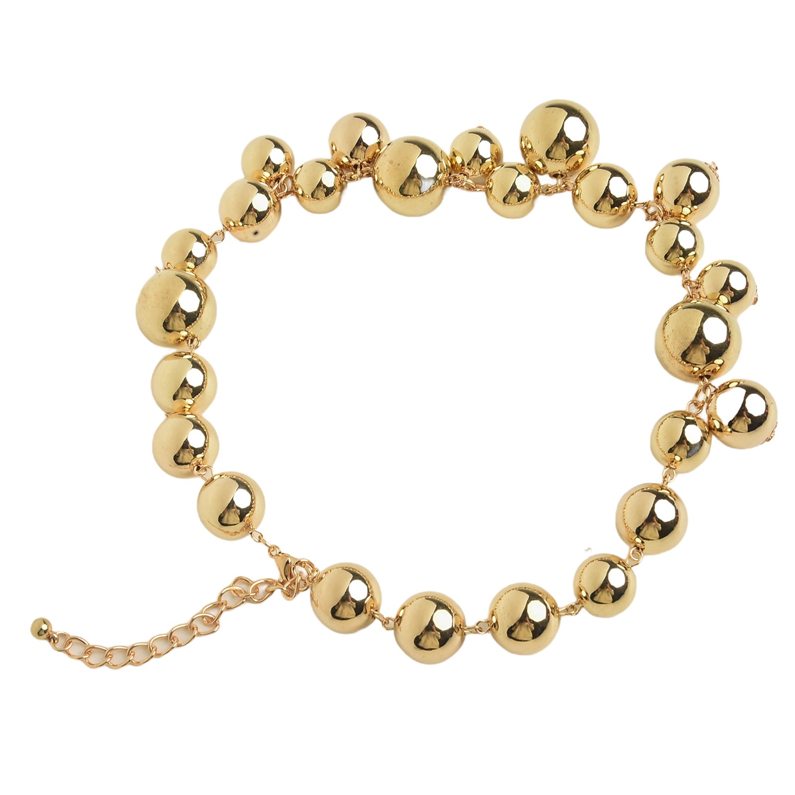 Mix Big Small Round Balls Women\'s Necklace Originality Stylish Elegant - Picture 22 of 37