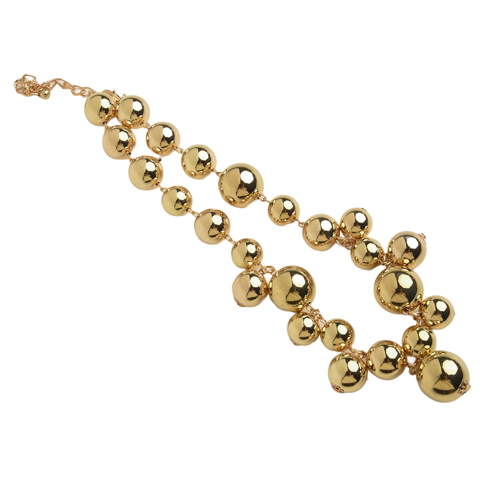 Mix Big Small Round Balls Women\'s Necklace Originality Stylish Elegant - Picture 20 of 37