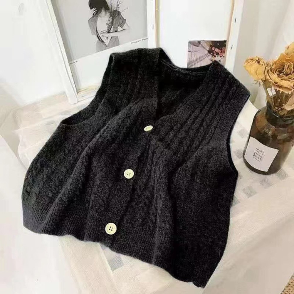 Womens Classic Fit Knit Vest with Trendy Candy Color Options Available - Picture 24 of 38