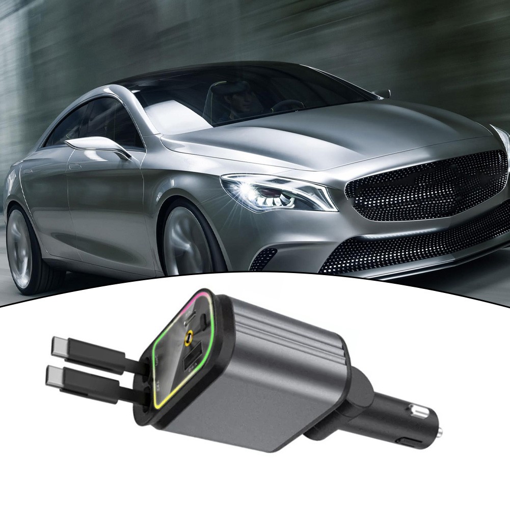 Gestion des câbles sans effort avec chargeur de voiture rétractable à charge - Photo 16 sur 24