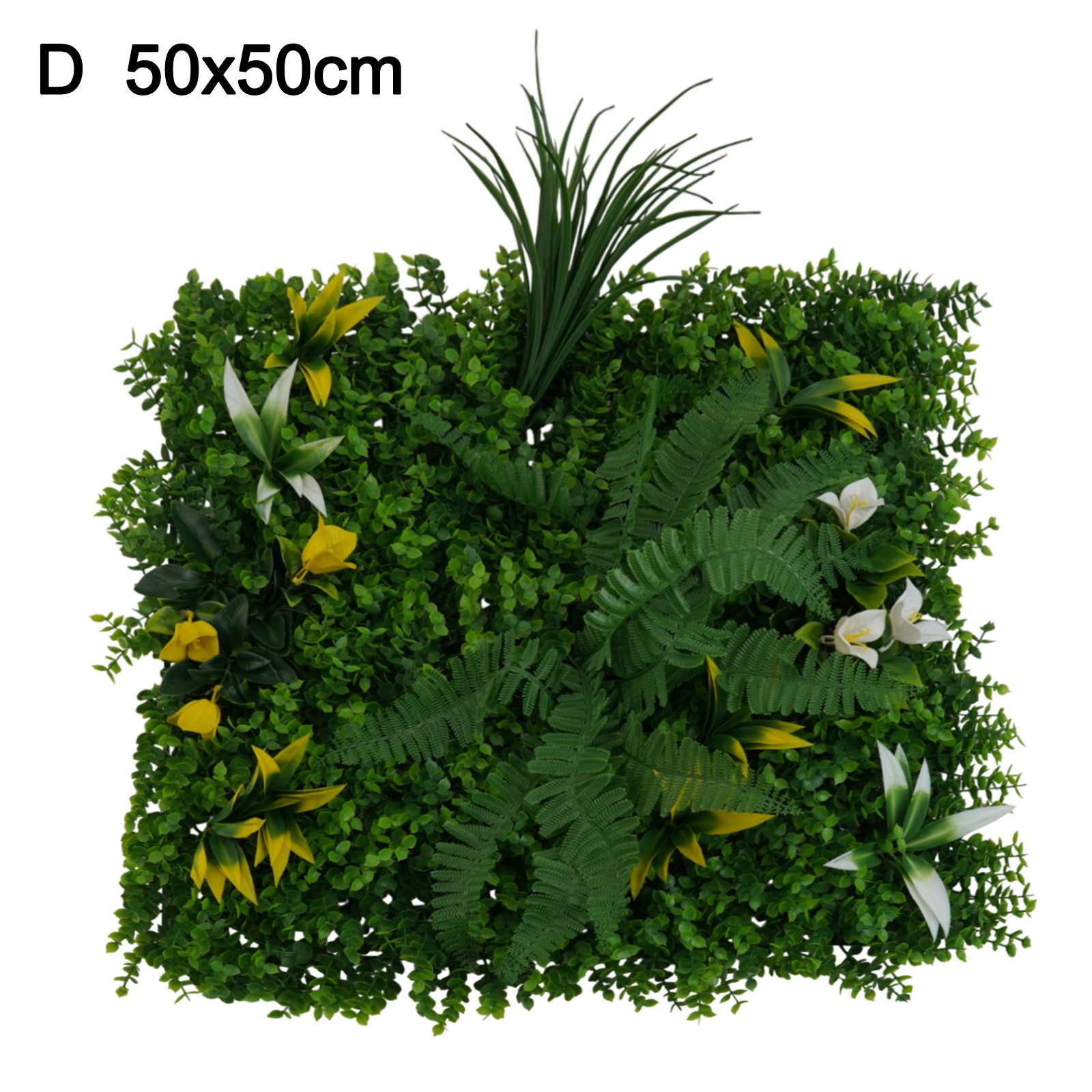 Denser Foliage for a Seamless Appearance Artificial Plant Wall Panels 50*50CM - Picture 60 of 63