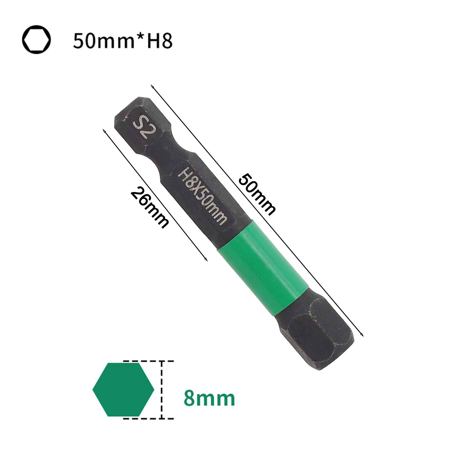 1/4 Zoll magnetischer Schraubendreher-Bit aus legiertem Stahl für verbesserte Haltbarkeit - Bild 69 von 77