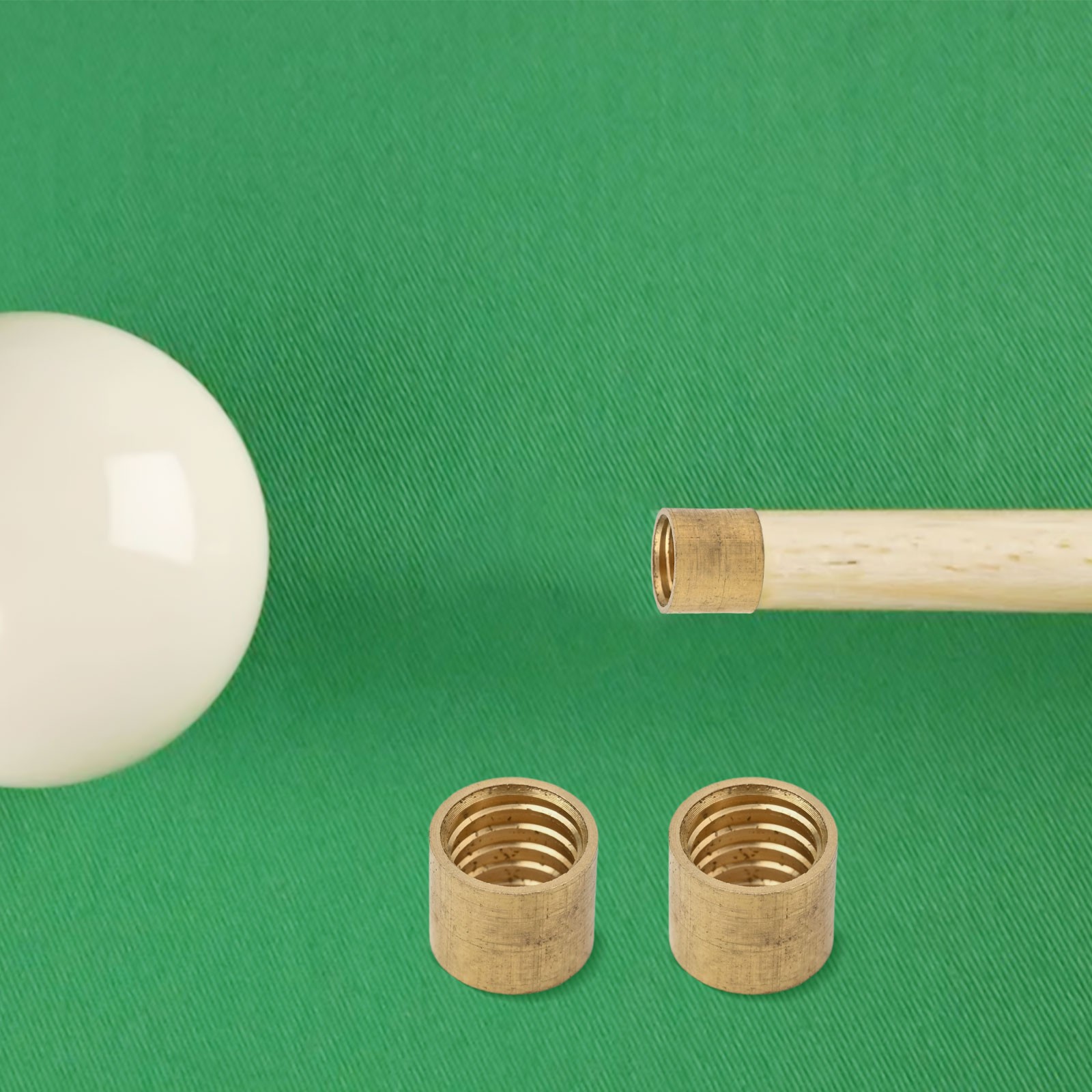 Billard Queue Ersatzteile 10 Stück Messingspitzen für erhöhte Haltbarkeit - Bild 25 von 88