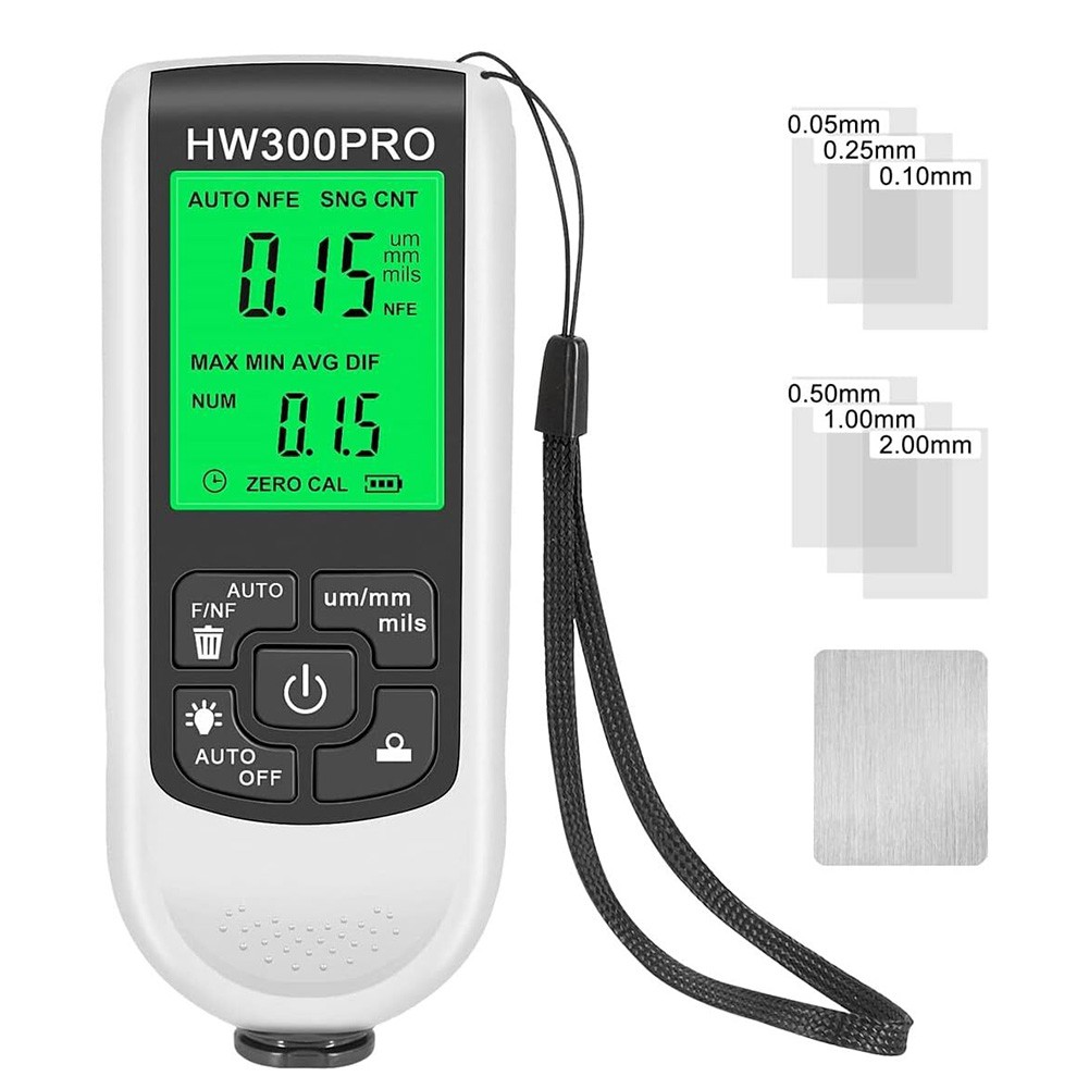Cleverly Designed Coating Thickness Tester with 50 Data Points Storage