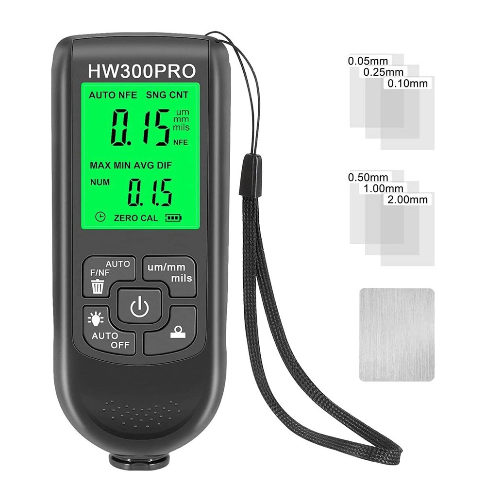 Cleverly Designed Coating Thickness Tester with 50 Data Points Storage