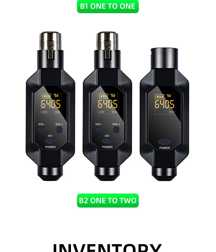 Für dynamisches Mikrofon zu XLR kabelloses System mit außergewöhnlicher Audio - Bild 24 von 25