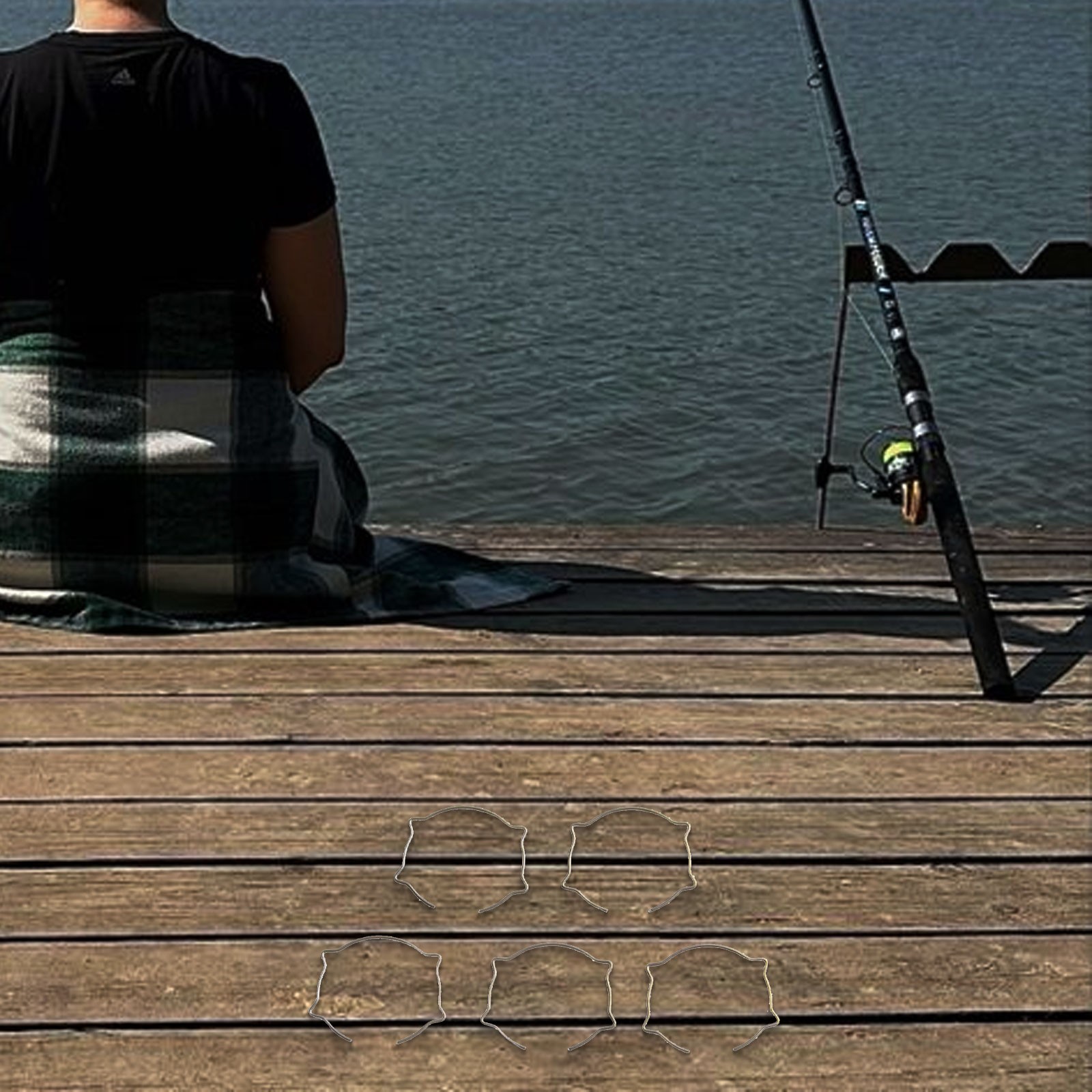 Ressorts sonores compatibles pour Kastking pour moulinet de pêche couleur argen - Photo 18/28