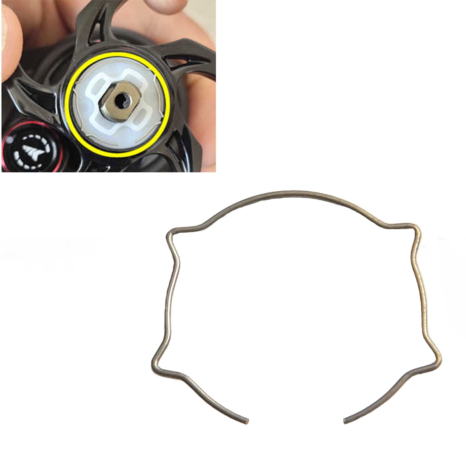 Ressorts sonores compatibles pour Kastking pour moulinet de pêche couleur argen - Photo 17/28