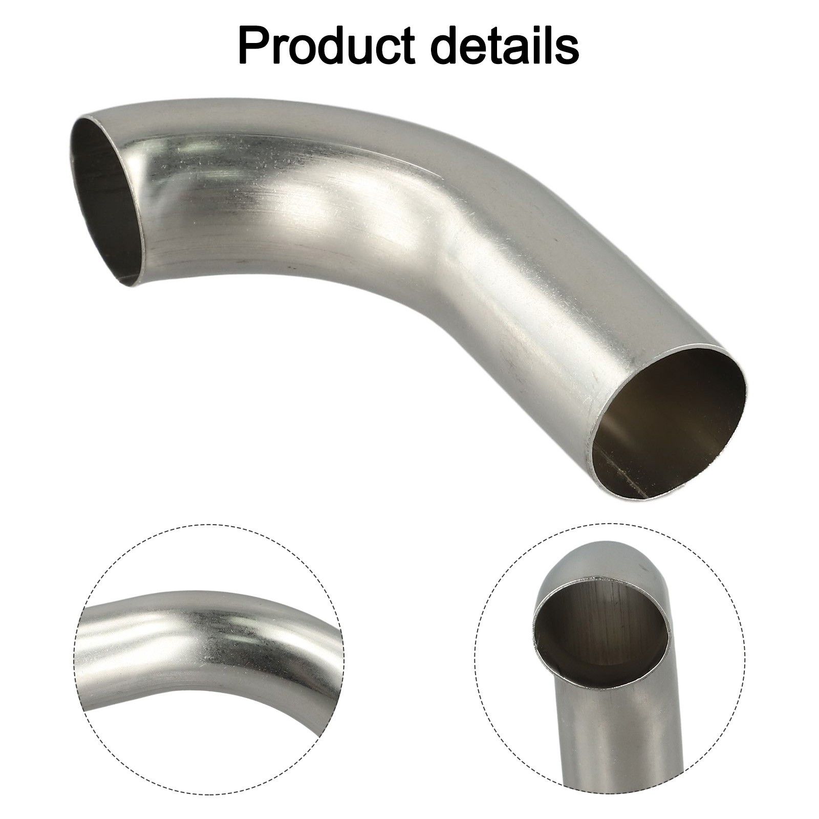 Coude polyvalent 90 degrés en acier inoxydable pour réparations d'échappement - Picture 17 of 79