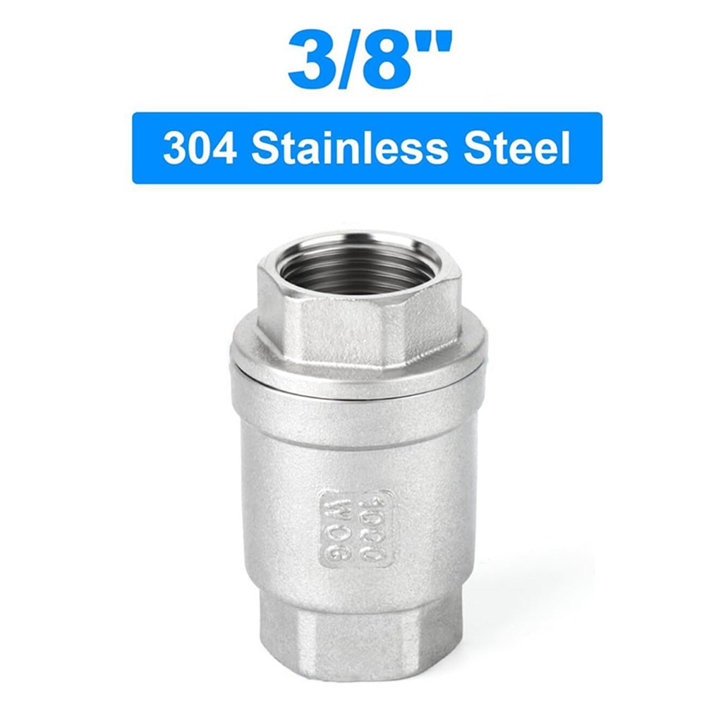 1/2 Inch Vertical Stainless Steel Check Valve for Effective Water Flow - Picture 33 of 33