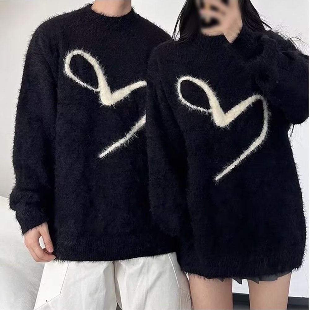 Autumn Winter Knitted Sweaters for Men and Women Casual Fashion Pullovers - Picture 13 of 72