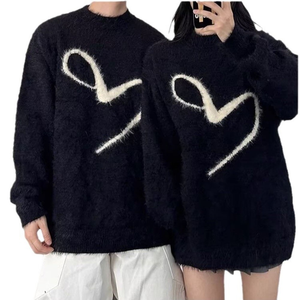 Autumn Winter Knitted Sweaters for Men and Women Casual Fashion Pullovers - Picture 15 of 72