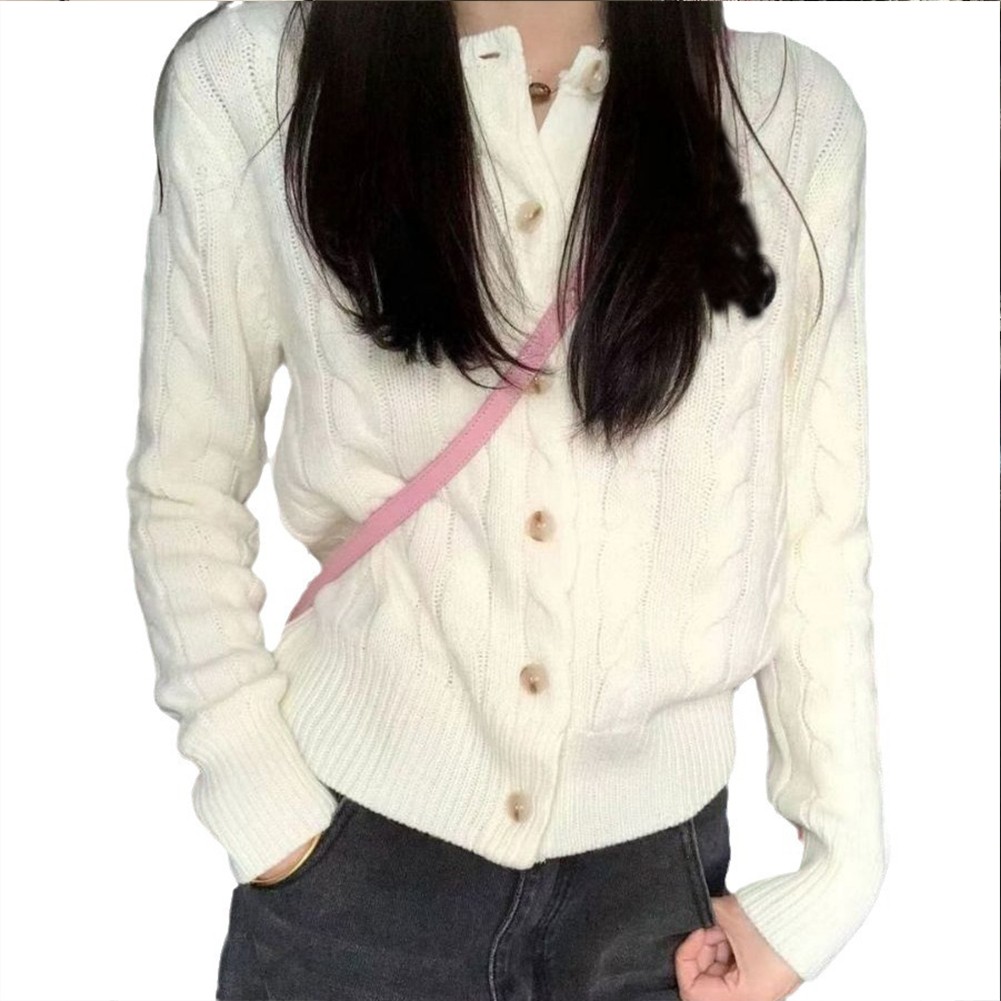 Cardigan femme artistique tricot acheter avec motif broderie accrocheur