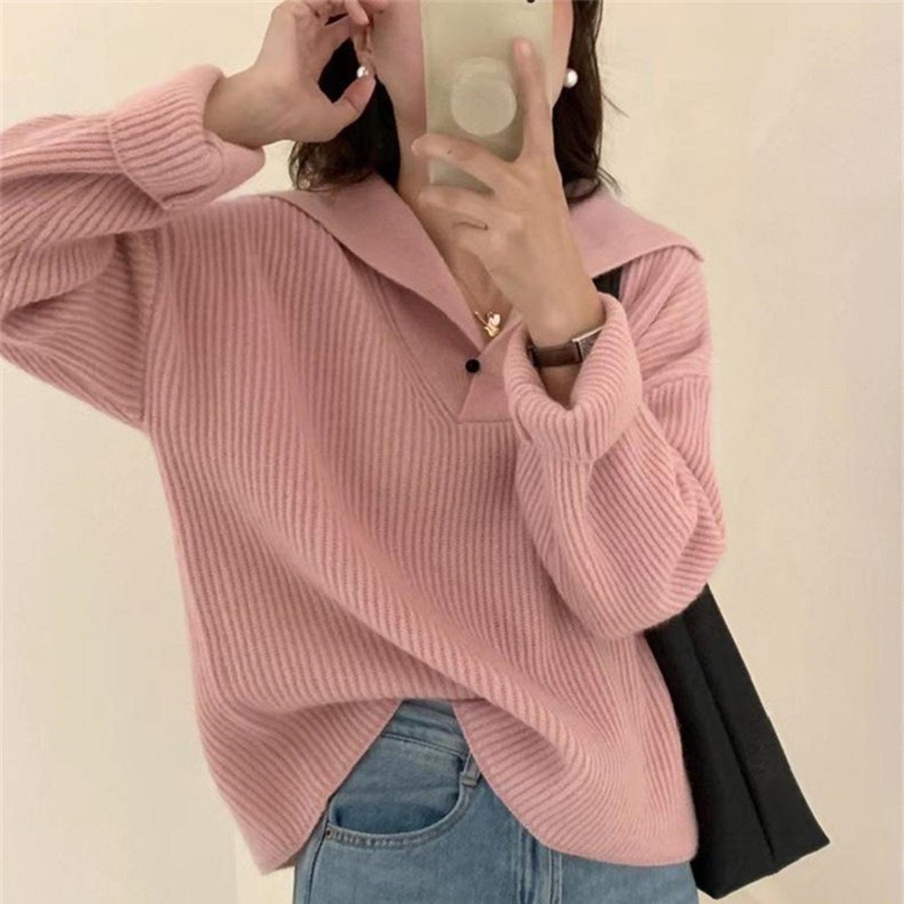 Autumn And Winter Essential Womens Comfortable Knitwear in Various Colors - Picture 17 of 28
