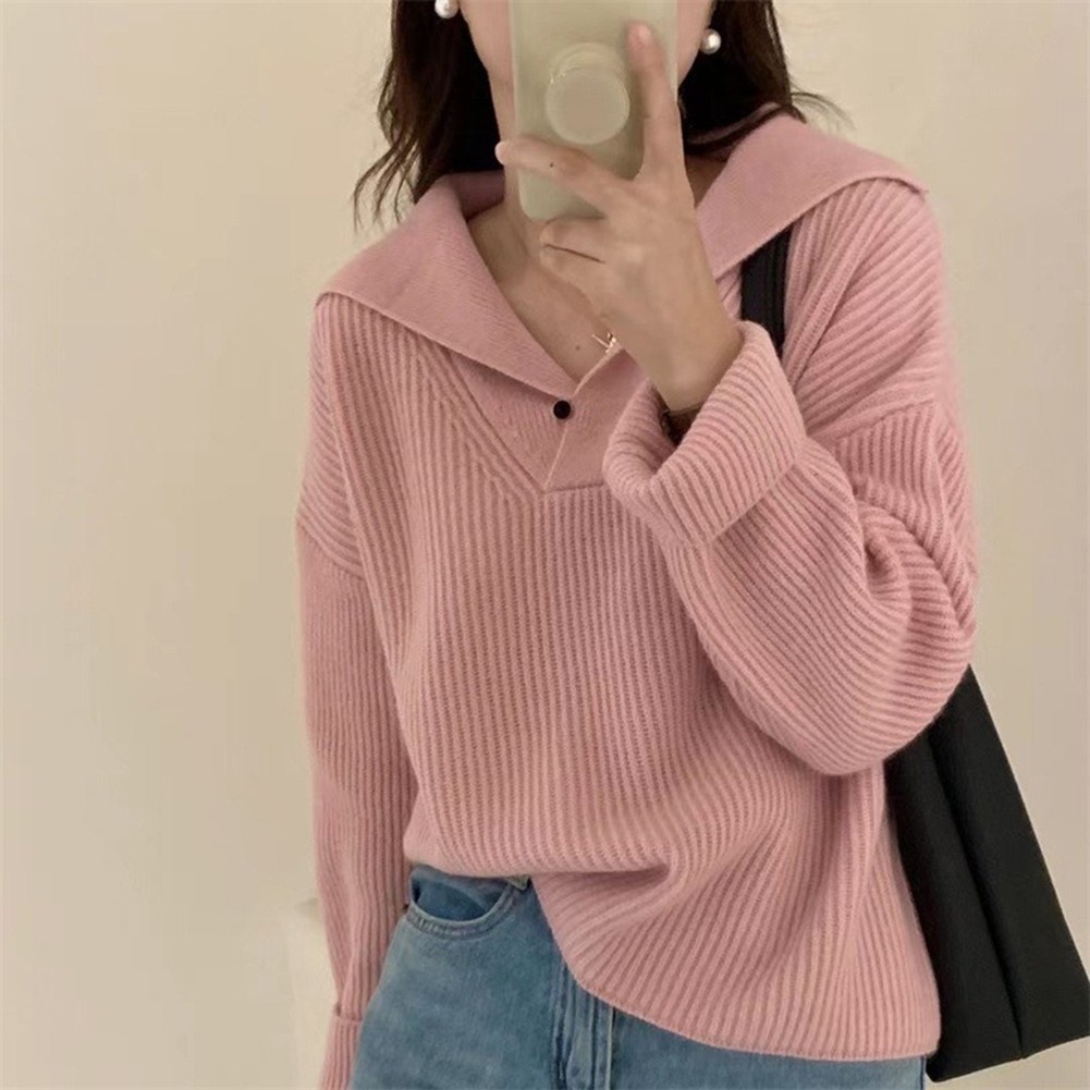 Autumn And Winter Essential Womens Comfortable Knitwear in Various Colors - Picture 18 of 28