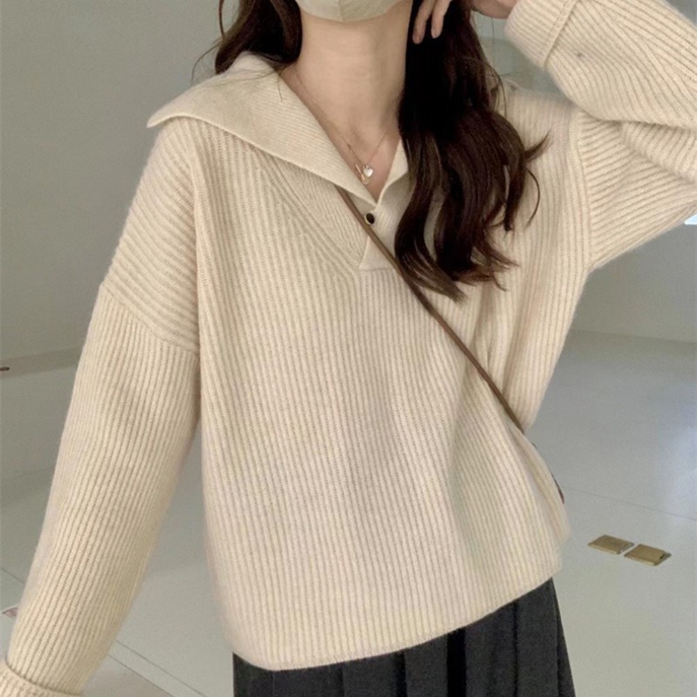 Autumn And Winter Essential Womens Comfortable Knitwear in Various Colors - Picture 14 of 28