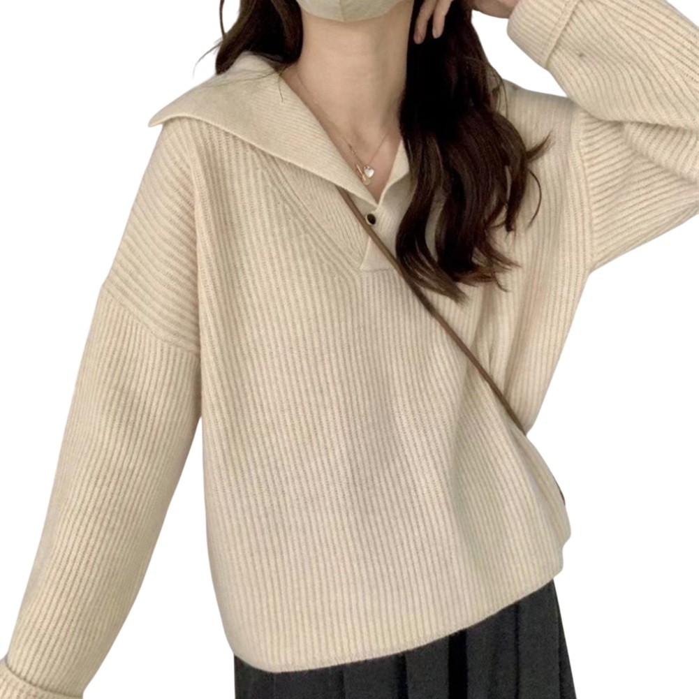 Autumn And Winter Essential Womens Comfortable Knitwear in Various Colors - Picture 15 of 28