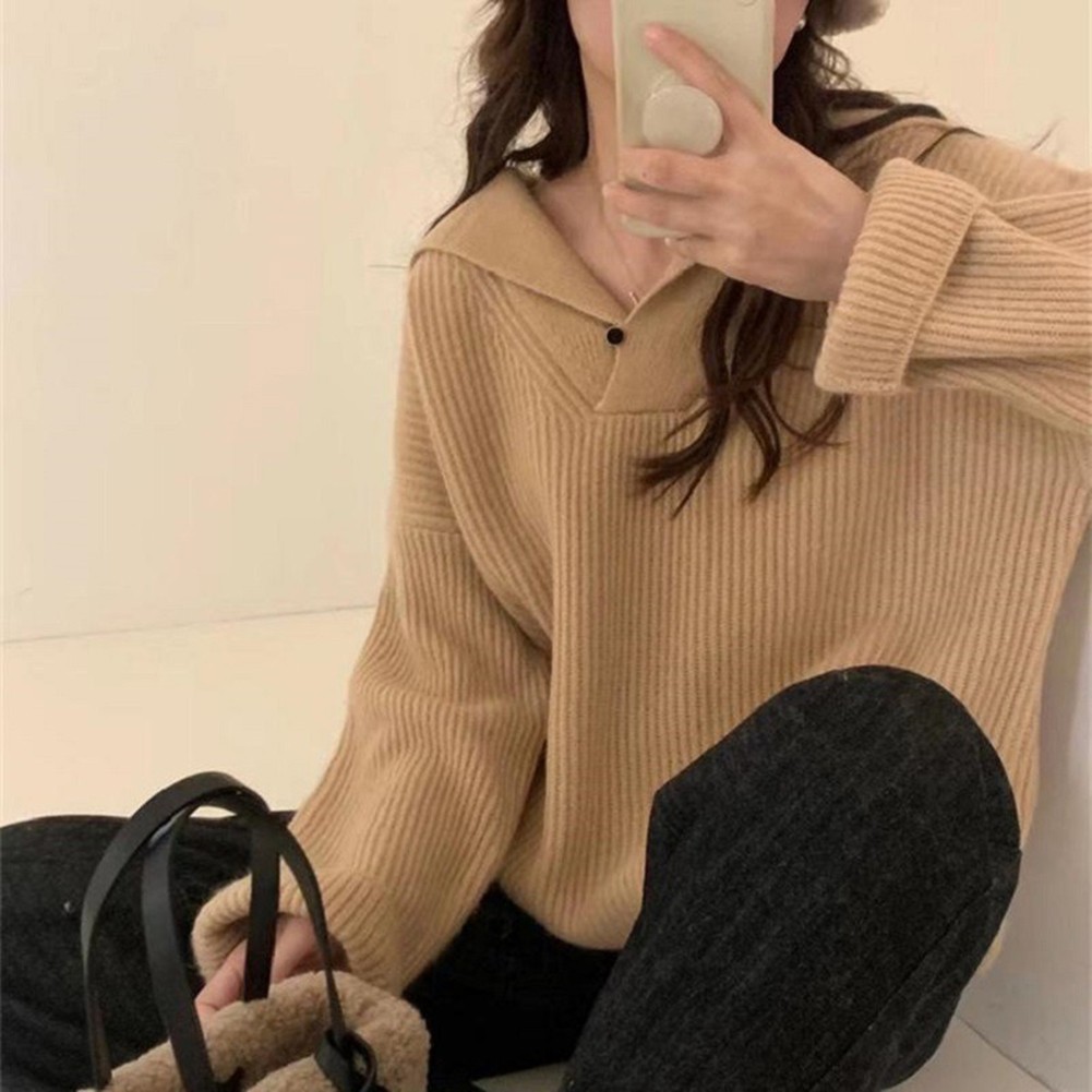 Autumn And Winter Essential Womens Comfortable Knitwear in Various Colors - Picture 23 of 28