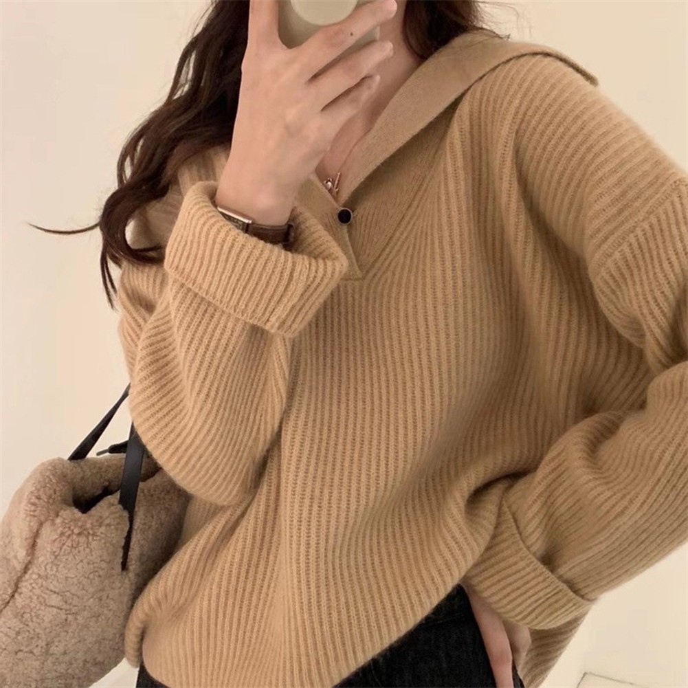 Autumn And Winter Essential Womens Comfortable Knitwear in Various Colors - Picture 22 of 28