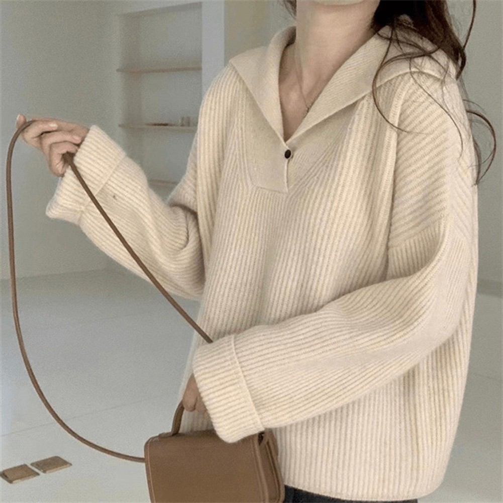 Autumn And Winter Essential Womens Comfortable Knitwear in Various Colors - Picture 13 of 28