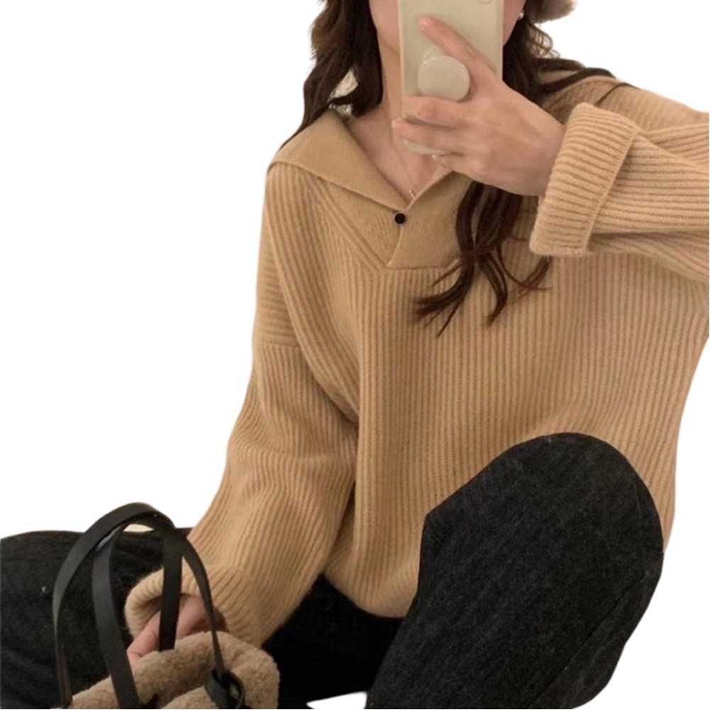 Autumn And Winter Essential Womens Comfortable Knitwear in Various Colors - Picture 25 of 28