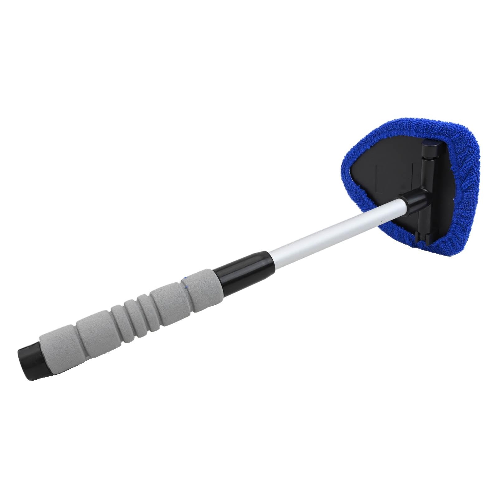 Windshield Cleaning Tool for Cars with Retractable Handle and Spray Bottle