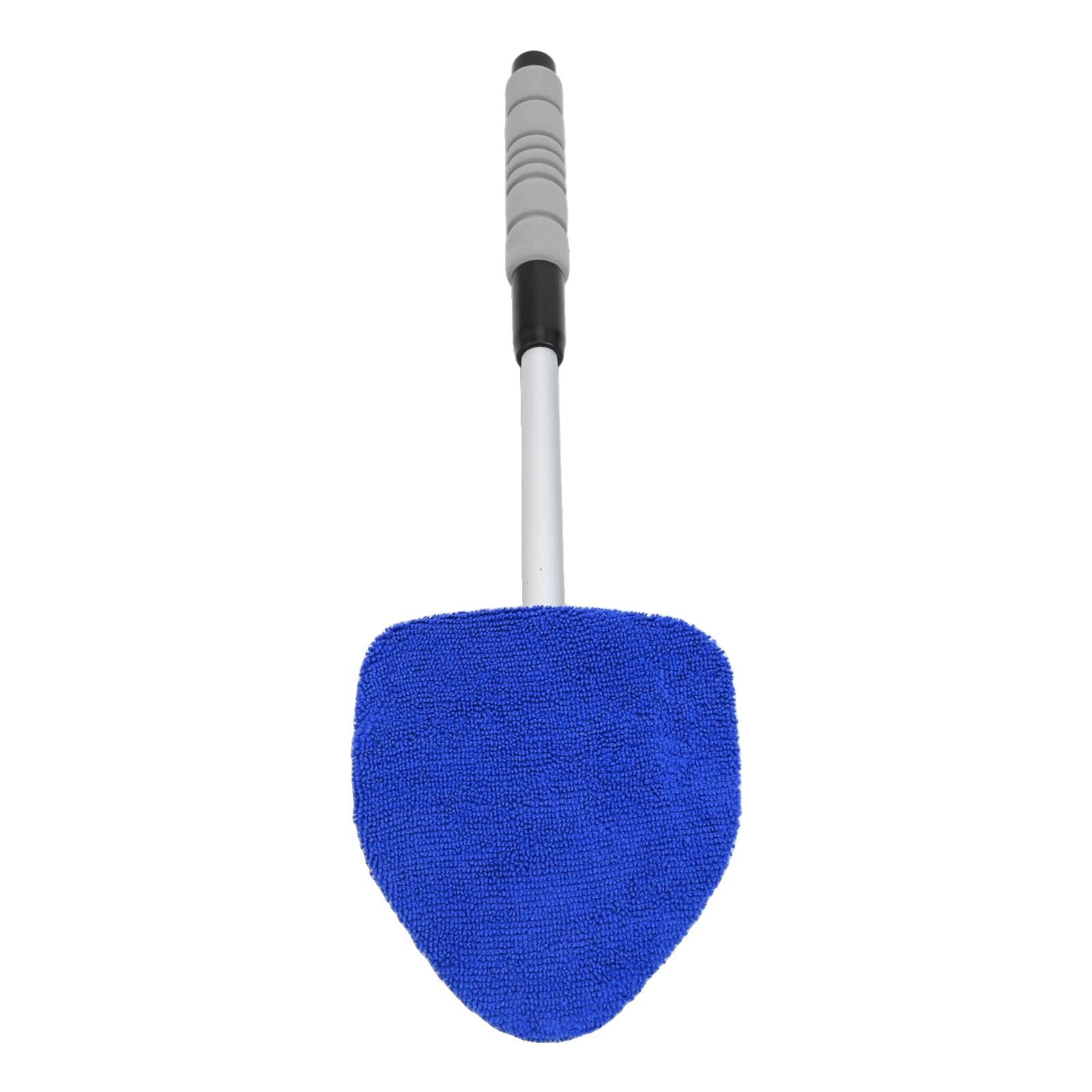 Windshield Cleaning Tool for Cars with Retractable Handle and Spray Bottle