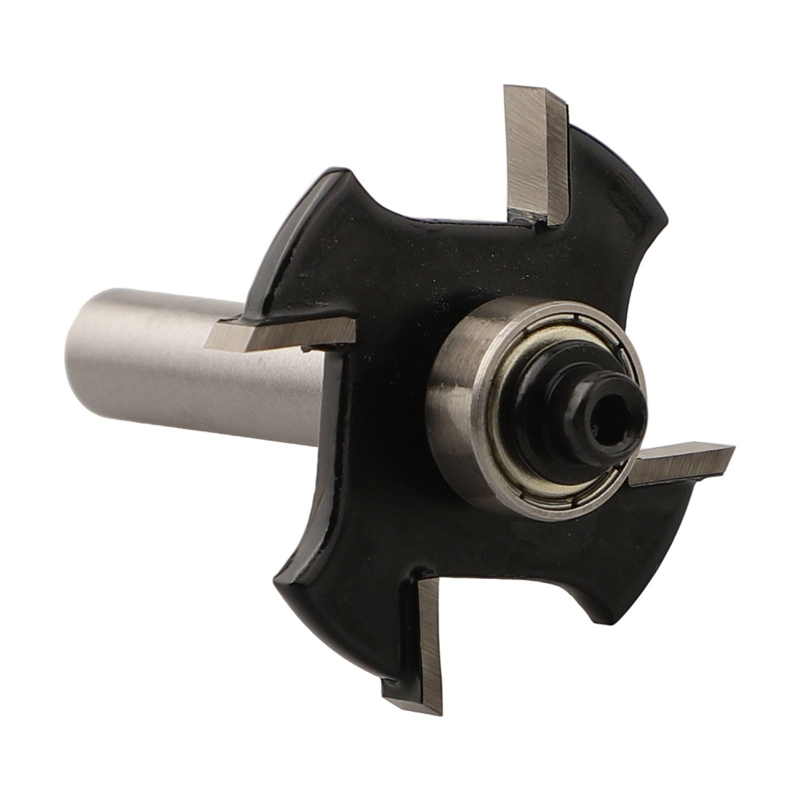 Sleek Black Ball Bearing Router Bit Perfect for For woodworking Projects - Picture 37 of 38