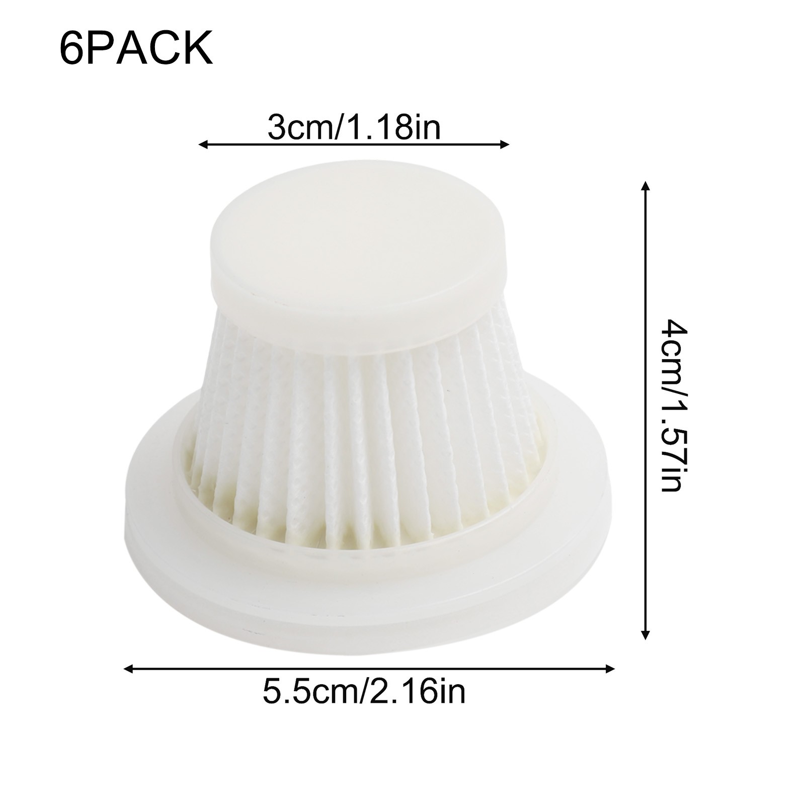 Einfache Wartung Ihres kabellosen Autostaubsaugers mit diesen waschbaren Filtern 6er Pack - Bild 42 von 45