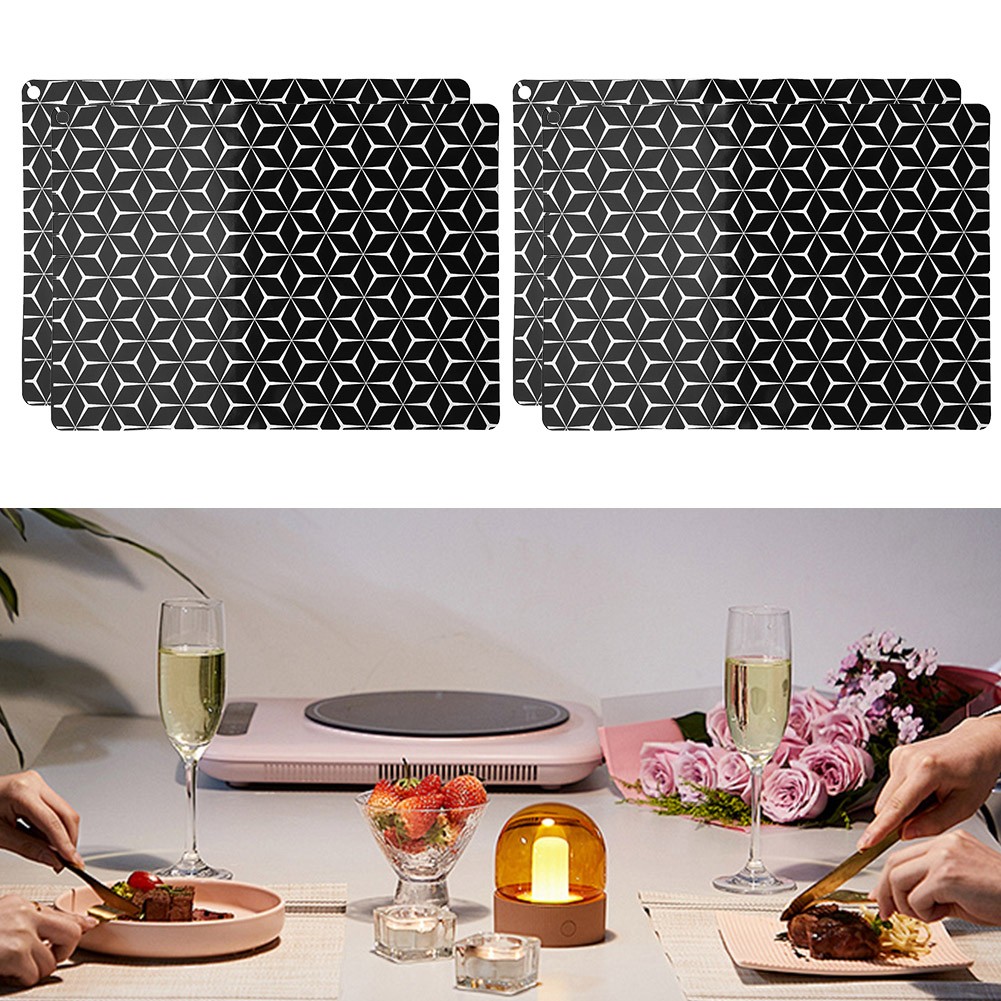 Sustainable Kitchen Choice 14Pcs High Performance Silicone Protector Mats