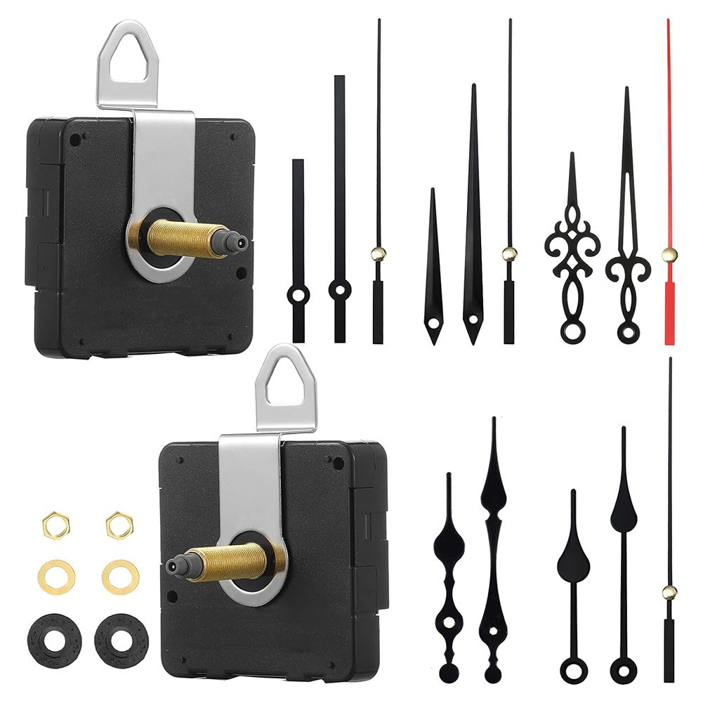 Diverse Design Options DIY Clock Kit with Movements and Metal Pointers