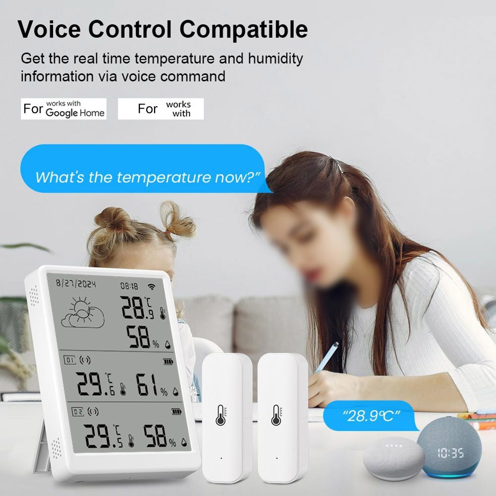 Wireless Hygrometer with App Control for Temperature and Humidity Tracking - Picture 14 of 27