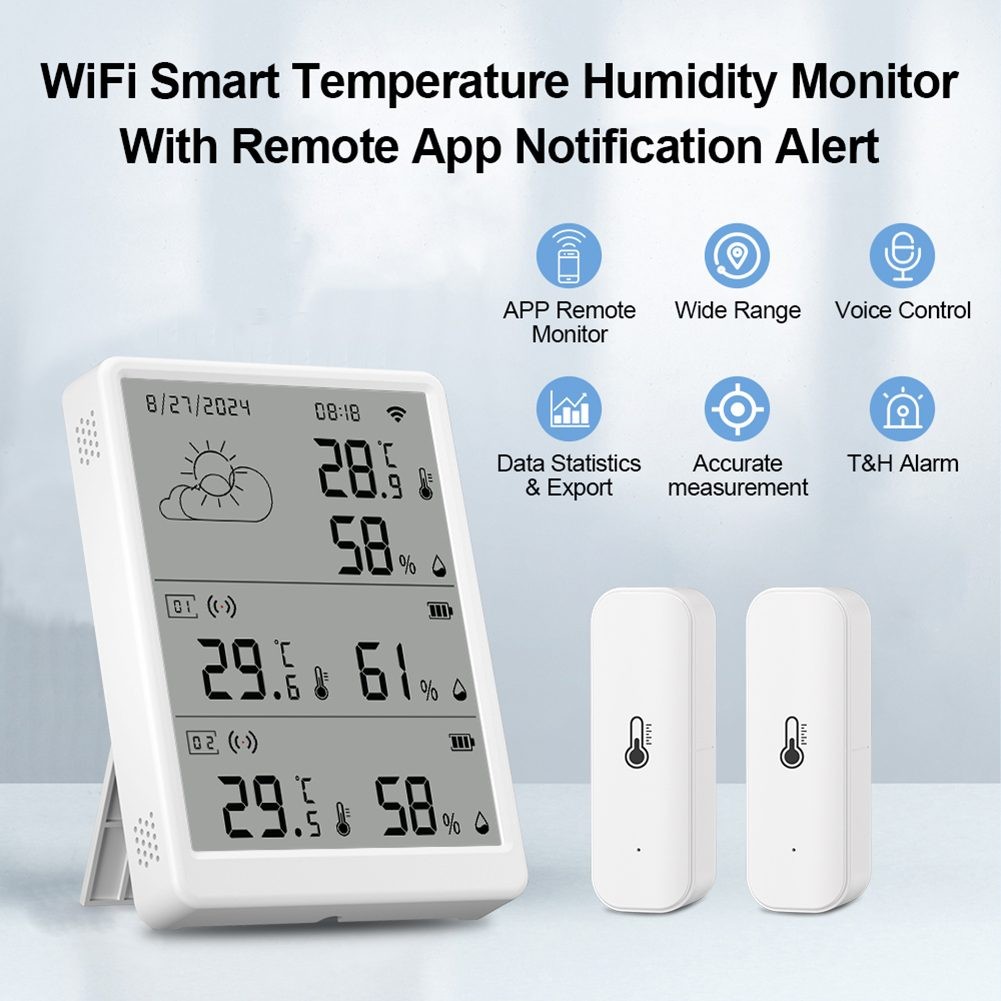 Wireless Hygrometer with App Control for Temperature and Humidity Tracking - Picture 17 of 27