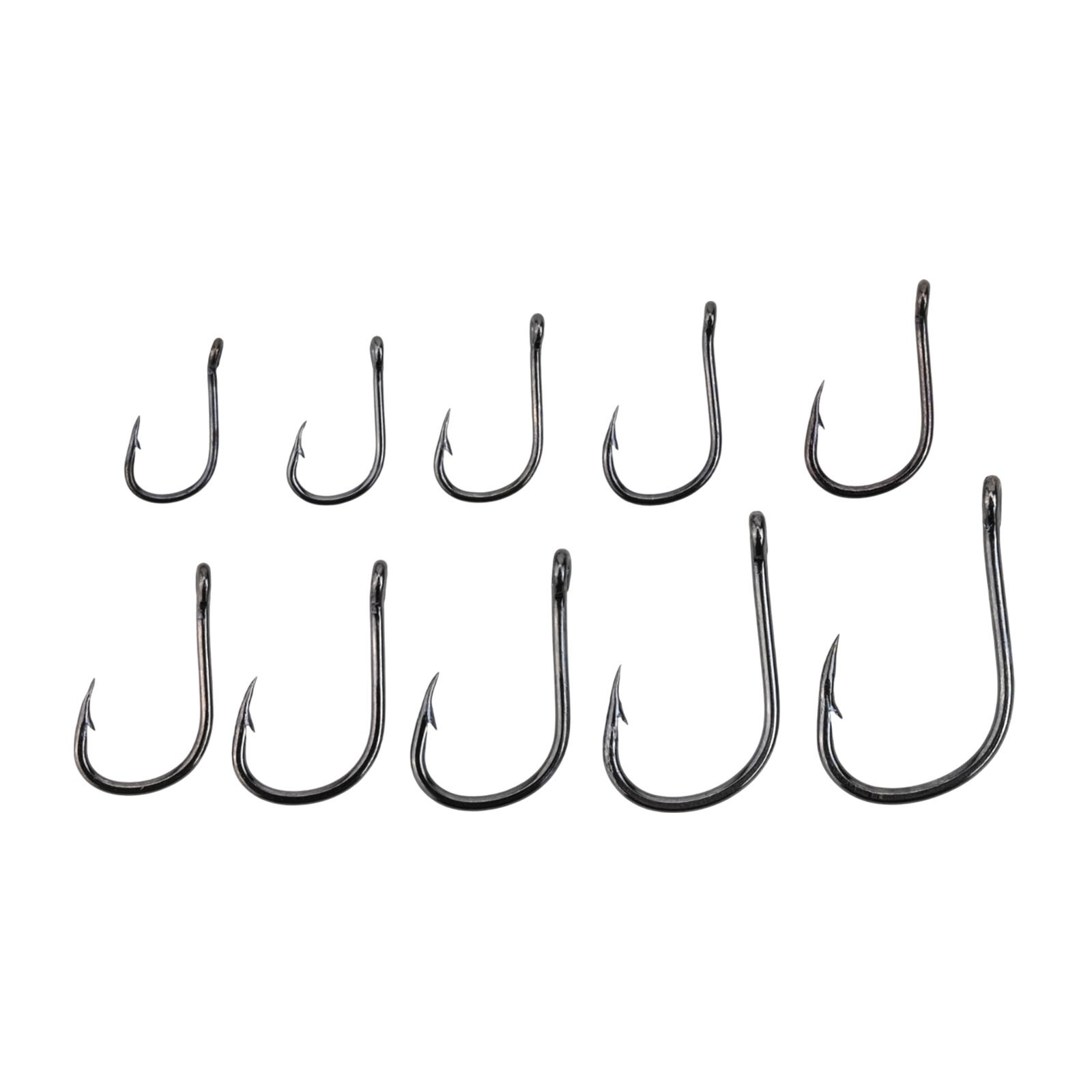 Efficient Fly Fishing Hook Set 500100pcs Fishhooks Made of High Carbon Steel - Picture 28 of 41