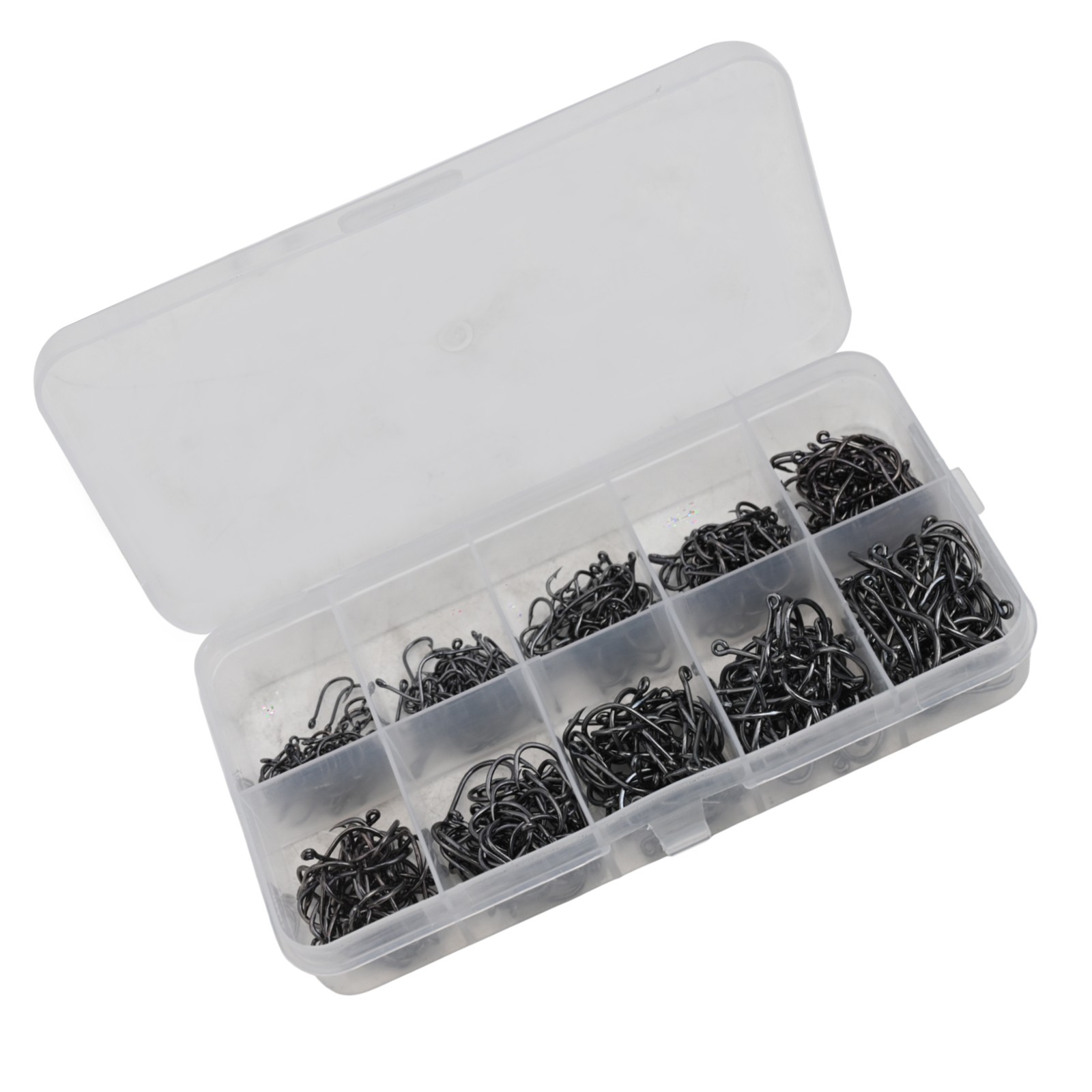 Efficient Fly Fishing Hook Set 500100pcs Fishhooks Made of High Carbon Steel - Picture 29 of 41