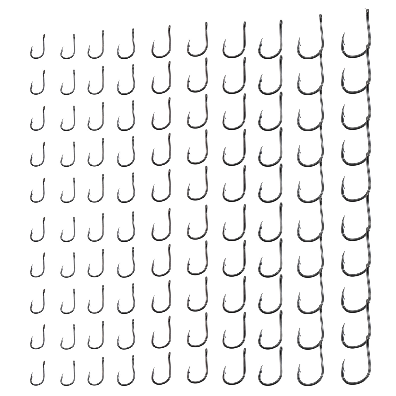 Efficient Fly Fishing Hook Set 500100pcs Fishhooks Made of High Carbon Steel - Picture 31 of 41