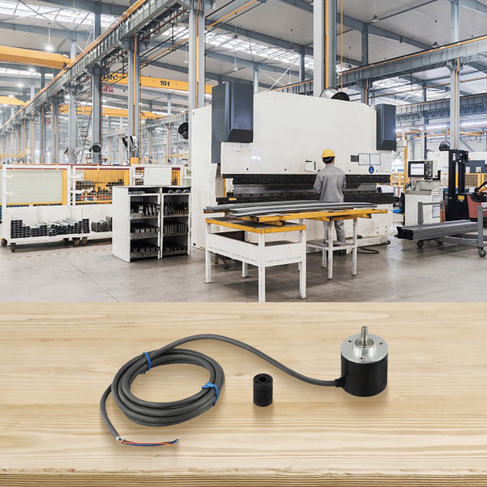 Robust Rotary Encoder E6B2CWZ6C100 for Mechanical Speed up to 6000 RPM - Picture 34 of 42