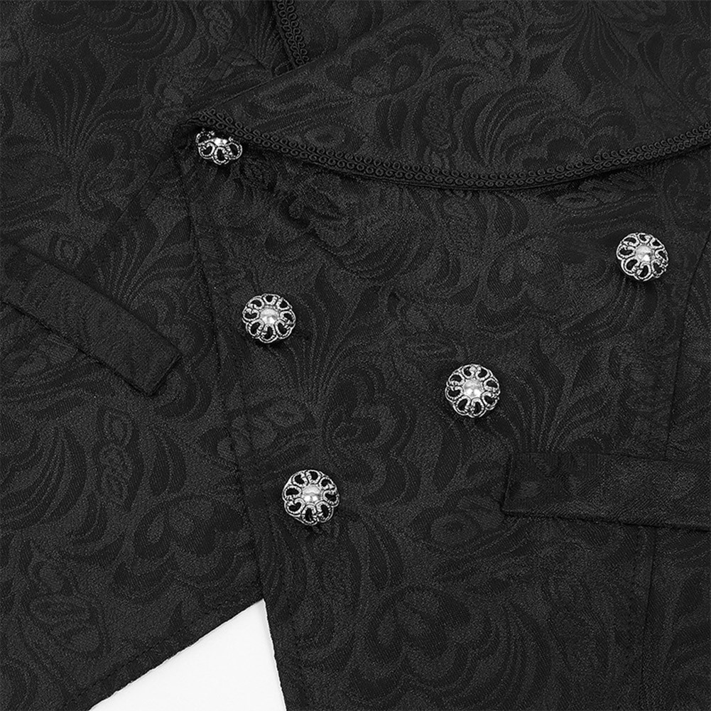 Victorian Style Men's Waistcoat Vest for Medieval and Steampunk Events - Picture 21 of 23