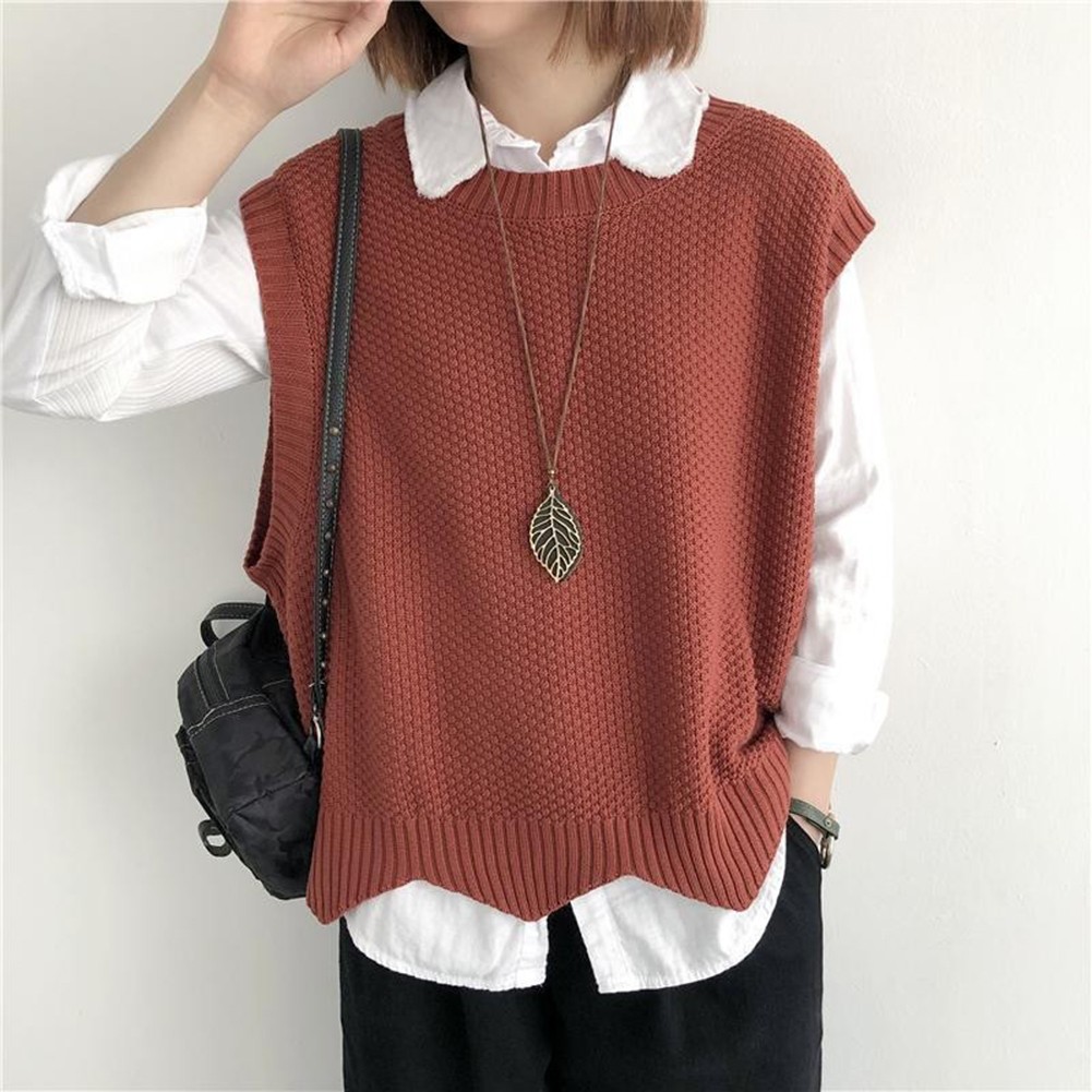 Lively Women Knitted Vest Casual Design with Comfortable Fit and Style - Picture 13 of 14